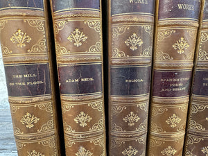 Leather-bound George Eliot Collection