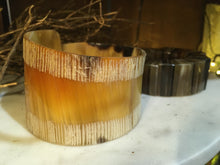 Load image into Gallery viewer, Amber Horn Bangle, 6 styles
