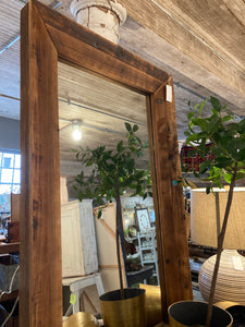 Meliae Wood Mirror