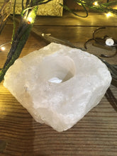 Load image into Gallery viewer, White Quartz Candle Holder
