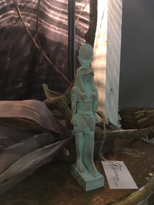 Verdigris Ra Statue