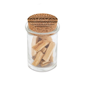 Palo Santo, Jar & Set of 12 Sticks