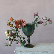 Verdigris Grail Pot/Planter
